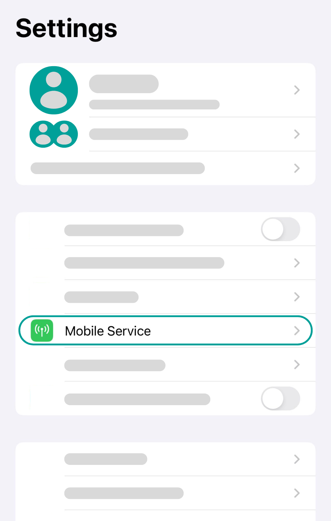 Explanation how to set up an eSIM for an iPhone mobile device.